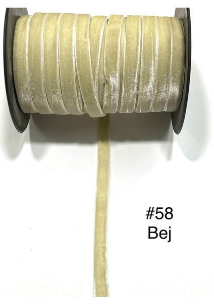 Kadife Kurdele 1 cm 5 Metre