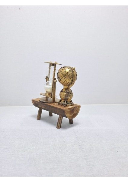 Frefly Store Küçük Dünya Tasarımlı Kum Saati Dünya Ofis ve Ev Biblosu modelleri
