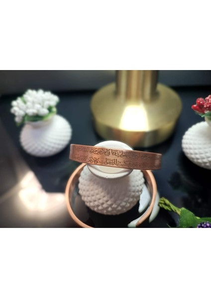 Bakır Saf Bakır Bileklik Mükemmel Şıklık Yeni Model AYETEL KÜRSİ fiyatları