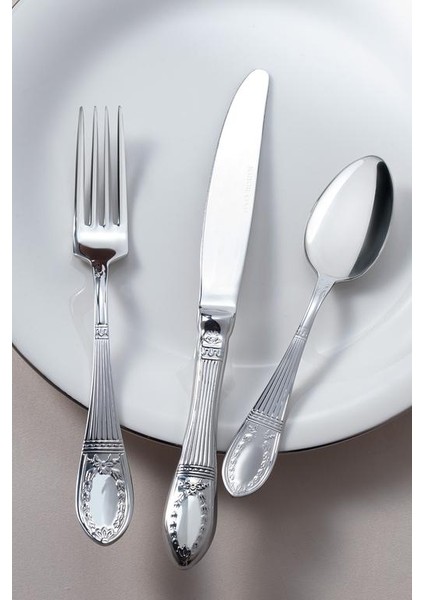 Yeni Sezon La Papillion 84 Parça Çatal Bıçak Kaşık Seti - Silver - Sılver indirimleri