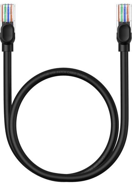 PCWL-A101 Cat5 1000MBPS Gigabit Yüksek Ağ Hızı Ethernet Kablosu Siyah 1.5metre B00133206111-02