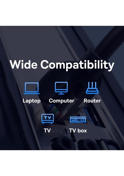 PCWL-A101 Cat5 1000MBPS Gigabit Yüksek Ağ Hızı Ethernet Kablosu Siyah 1.5metre B00133206111-02 modelleri