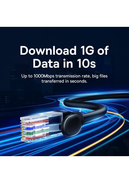 PCWL-A101 Cat5 1000MBPS Gigabit Yüksek Ağ Hızı Ethernet Kablosu Siyah 1.5metre B00133206111-02 indirimleri