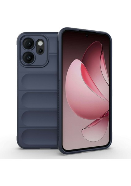 Oppo Reno 14F Kılıf Etnik Optimum Silikon Oyuklu Arka Yüzey
