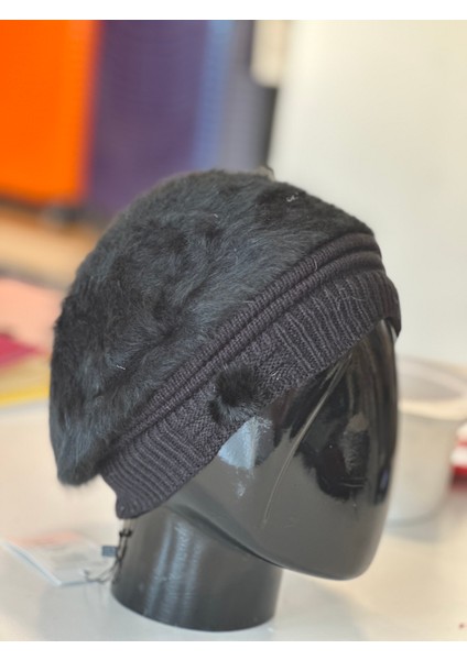 Kadın Angora Ressam Şapka