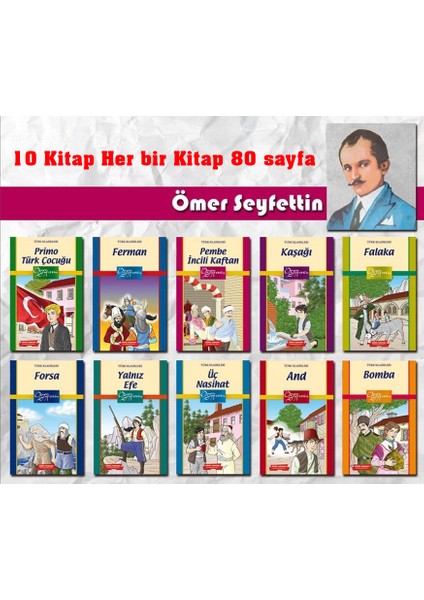Ömer Seyfettin 10 Kitap 100 Temel Eser