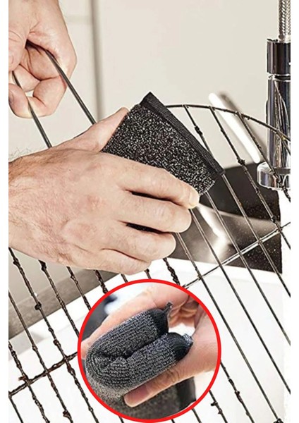 2 Adet Inox Bulaşık Süngeri Paslanmaz Telli Sihirli Bulaşık Süngeri Yağ ve Leke Çıkarıcı indirimleri