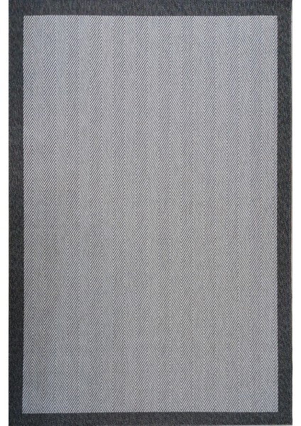 Jüt Sisal Cotton 0402G Gri-Antrasit Silinebilir Leke Tutmaz Kolay Temizlenen Mutfak-Koridor-Antre