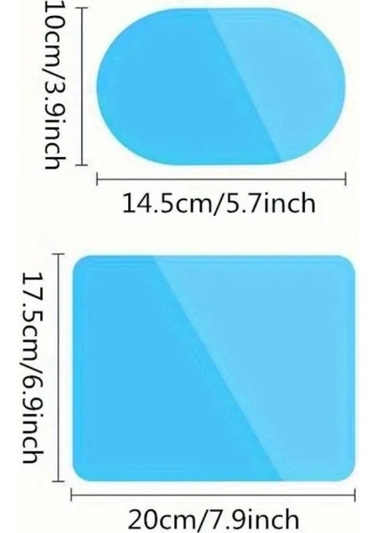 4 Parça Yan Aynalar ve Yan Camlar Için Araç Ayna Yağmur Kaydırıcı ve Cam Buğu Önleyici Film Seti (4915) indirimleri