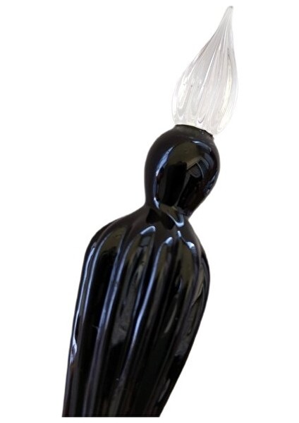 El Yapımı Cam Kalemi, Cam Kalem, Cam Çizim Kalemi, Kaligrafi Kalem-Beyefendi Siyahı fiyatları