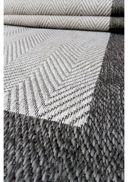 Jüt Sisal Cotton 0402G Gri-Antrasit Silinebilir Leke Tutmaz Kolay Temizlenen Mutfak-Koridor-Antre fiyatları