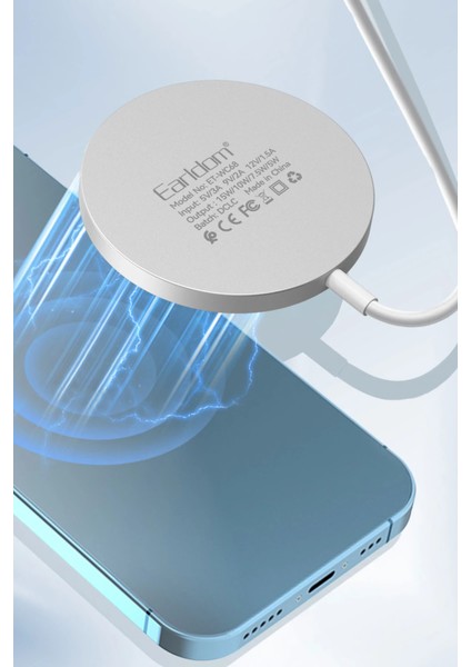 WC68 3in1 15W Kablosuz Şarj Aleti - Beyaz fiyatları