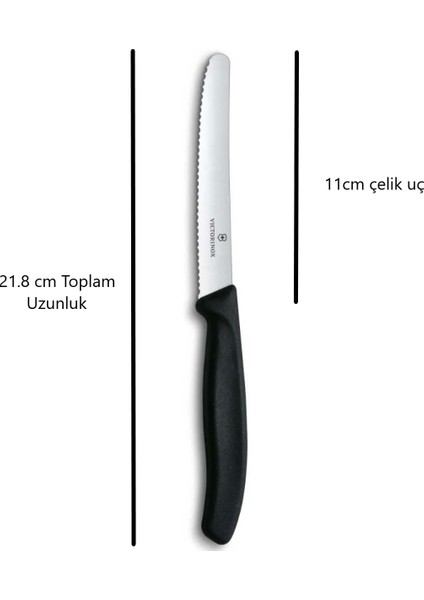 Siyah Soyacak & Bıçak Seti 2 Li (Tırtıklı Kenar & Tırtıklı Kenar) indirimleri