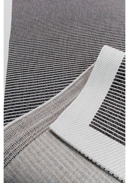 Jüt Sisal Cotton 0405G Antrasit Silinebilir Leke Tutmaz Kolay Temizlenen Mutfak-Koridor-Antre fırsatları