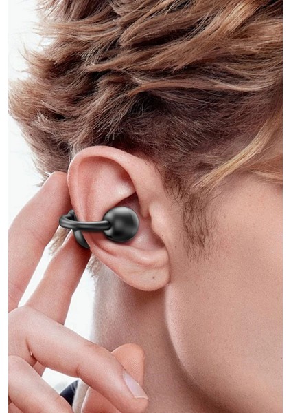 TWS45 Bt 5.4 Dijital Şarj Göstergeli Kablosuz Tws Airpods Kulaklık - Siyah