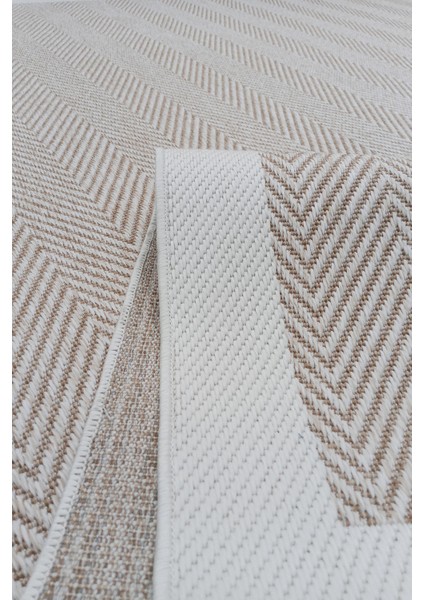 Jüt Sisal Cotton 0402G Bej-Beyaz Silinebilir Leke Tutmaz Kolay Temizlenen Mutfak-Koridor-Antre modelleri