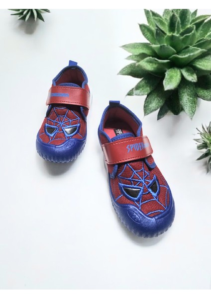 Tam Ortopedik Cırtlı Ayarlanabilir Örümcek Adam Yazlık Kreş Anaokulu Ev Panduf