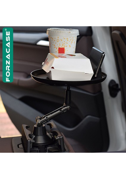 Araç Içi Bardaklıktan Monte Ayarlanabilir Yiyecek Içecek Sehpası ve Telefon Tutucu - FC1094 modelleri