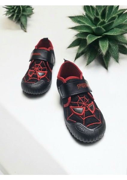 Tam Ortopedik Cırtlı Ayarlanabilir Örümcek Adam Yazlık Kreş Anaokulu Ev Panduf