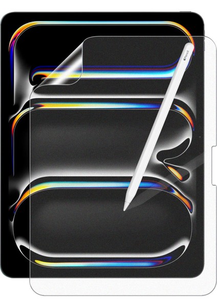 iPad Air 13 2025 M3 ile Uyumlu Paper Like Kağıt Hissi Mat Ekran Koruyucu Nano Film - FC295