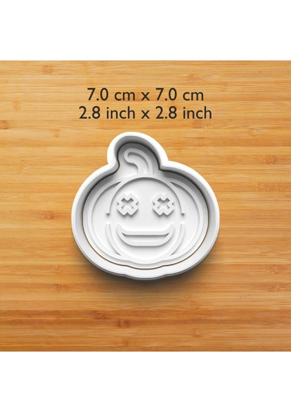 Halloween Kabaklar 4'lüset Kurabiye ve Şeker Hamuru Kalıbı fırsatları