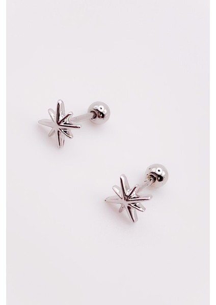 Cerrrahi Çelik Piercing ( Pirsing ) Mini Kuzey Yıldızı Tragus Helix Piercing (1ADET) modelleri