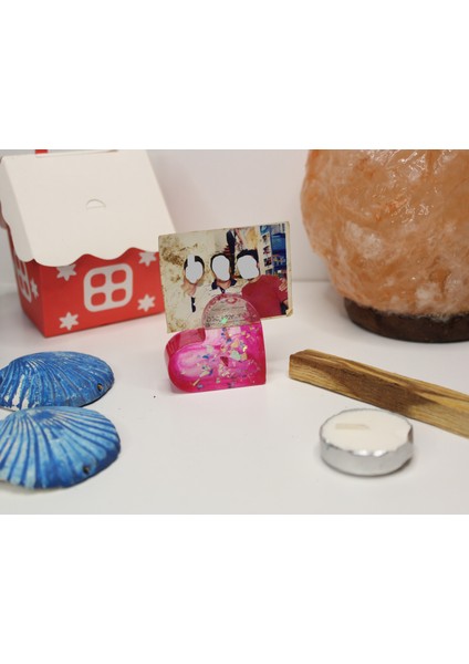 El Yapımı Epoksi Reçine Şık Tasarım Saksı/dekoratif Objeler (Çiçeksiz) - Kadın Emeği