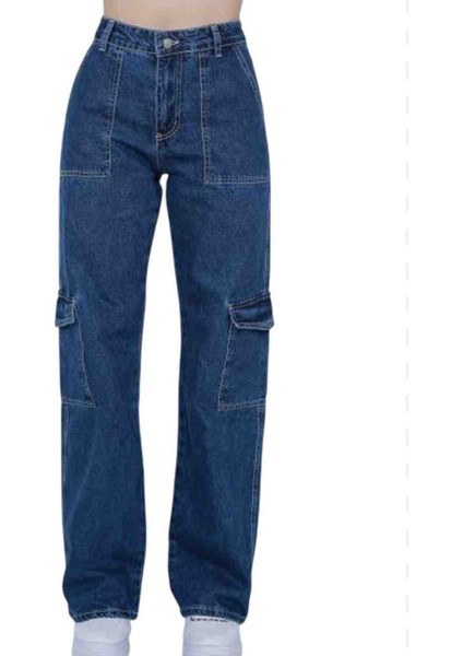 Çocuk Kargo Cepli Bol Paça