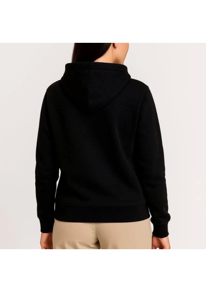 Mdb Üç Iplik Kapüşonlu Tam Fermuarlı Kanguru Çepli Weathirt Hoodie Iyah fırsatları