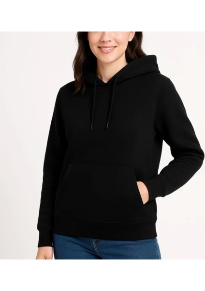 Mdb Üç Iplik Kapüşonlu Kanguru Çepli Weathirt Hoodie Iyah fırsatları