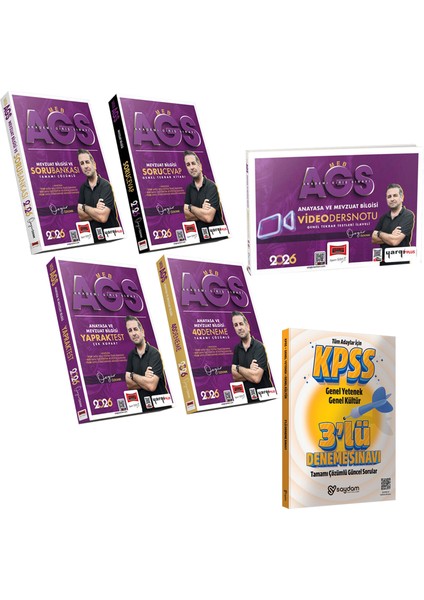 2026 Meb Ags Anayasa ve Mevzuat Bilgisi Kazandıran Set(Özgür Özkınık)