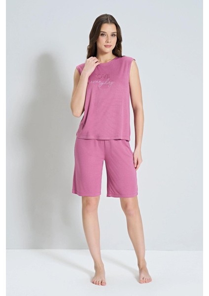 1847 Kadın Sıfır Kol Şortlu Pijama Takım fiyatları