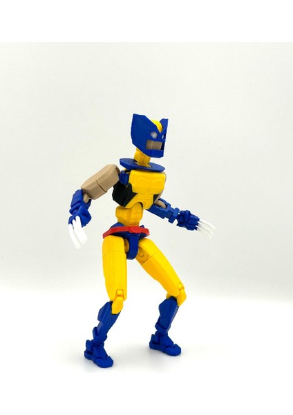 Dummy Wolverine Hareketli Mini Figür Versiyon 2 – Orijinal Renkler ve Yeni Tasarım fırsatları