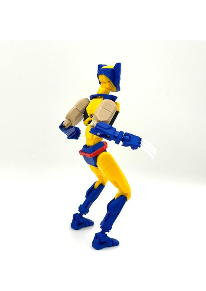 Dummy Wolverine Hareketli Mini Figür Versiyon 2 – Orijinal Renkler ve Yeni Tasarım indirimleri