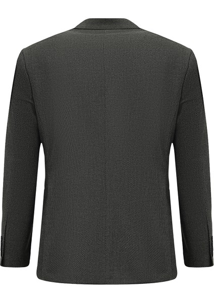 Regular Fit Desenli Likralı Kruvaze Ceket fiyatları