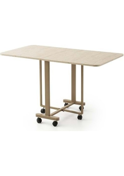 Mobilgen Sidon 4 Adet Ay Sandalye Tekerlekli Katlanabilir Lizbon Masa Takımı fırsatları