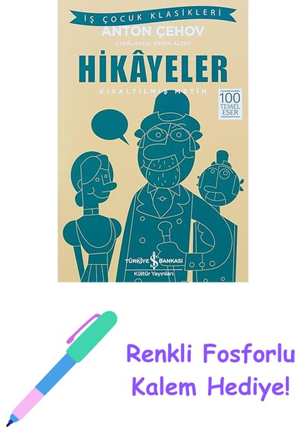 Hikayeler – Kısaltılmış Metin + Renkli Fosforlu Kalem