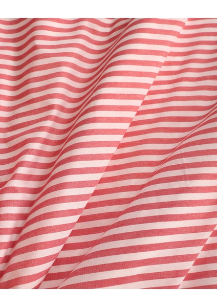 Çizgili Tek Kişilik Lastikli Çarşaflı Nevresim Takımı indirimleri