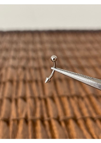 316 L Cerrahi Çelik Kaş Kulak Snug Helik Kıkırdan Daith Conch Rokk Tragus Piercing