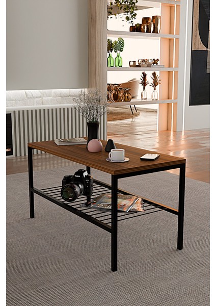 Metal Ayaklı Orta Sehpa,modern Salon Sehpası, Dekoratif Çay Kahve Sehpası, Alt Raflı Çok Amaçlı Masa modelleri