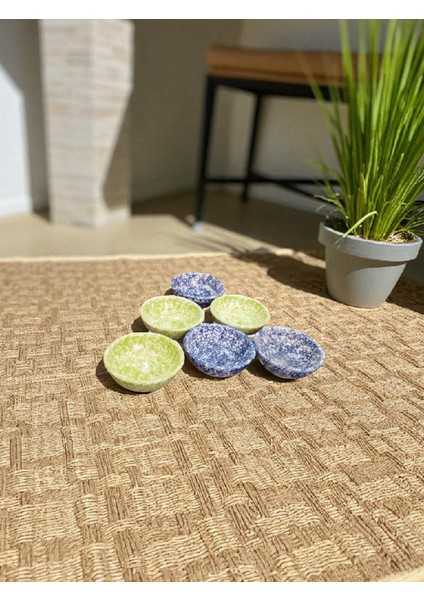 Seramik 6'lı Karışık Renkli Çerezlik/sosluk/reçel Kasesi modelleri