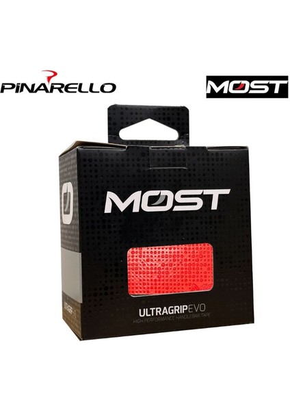 Pinarello Most Ultragrip Evo Gidon Bandı Silikon - Kırmızı fiyatları