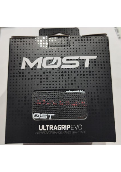 Pinarello Most Ultragrip Evo Gidon Bandı Silikon Siyah-Kırmızı fırsatları