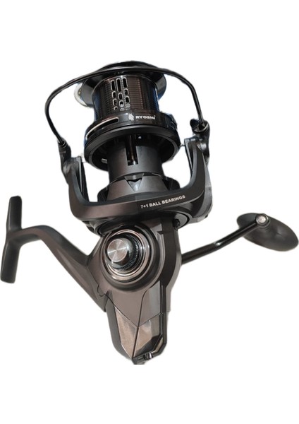 Hugo 9000 Metal Kafa Metal Kol Grafit Gövde Olta Makinesi – Dayanıklı ve Hafif