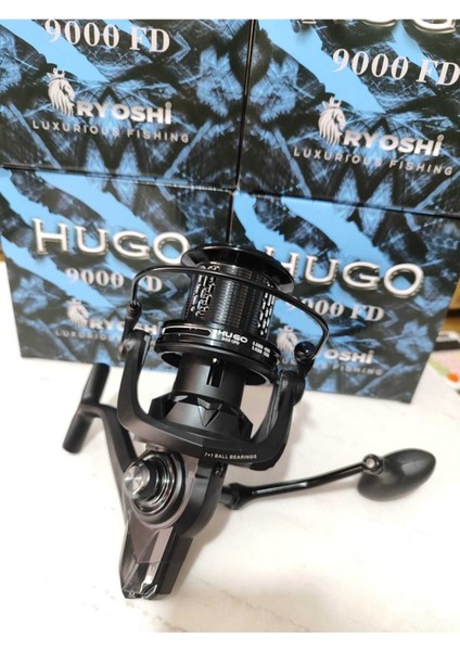 Hugo 9000 Metal Kafa Metal Kol Grafit Gövde Olta Makinesi – Dayanıklı ve Hafif fırsatları