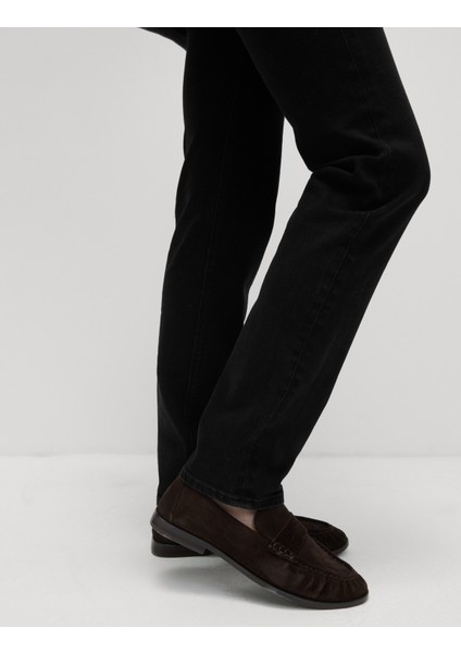 Magic Shaping Yüksek Bel Straight Leg Jean Pantolon fırsatları