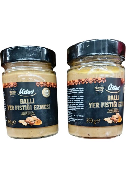 Ballı Yer Fıstığı Ezmesi 350 gr x 2 Adet