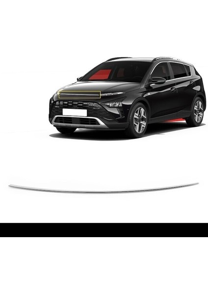 Hyundai Bayon Uyumlu Ön Panjur 1 Parça 2021 ve Üzeri Paslanmaz Krom fiyatları