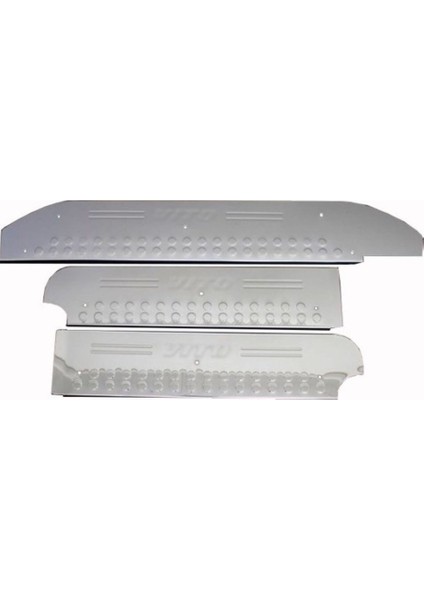 Mercedes Viano Uyumlu Kapı Eşiği 3 Parça 2004-2014 Paslanmaz Krom