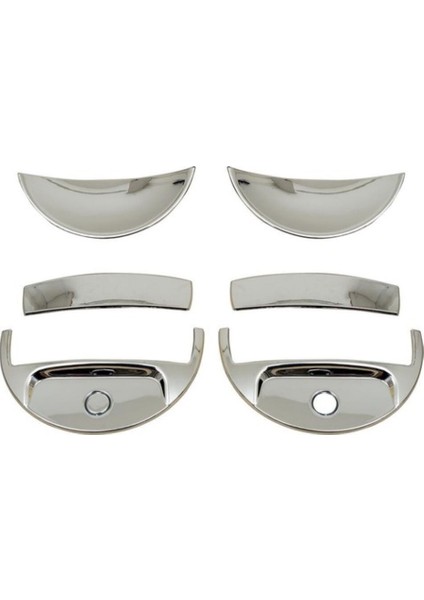 Hyundai H-100 Uyumlu Kapı Kolu 2 Kapı 6 Parça Abs Krom 2004 ve Üzeri